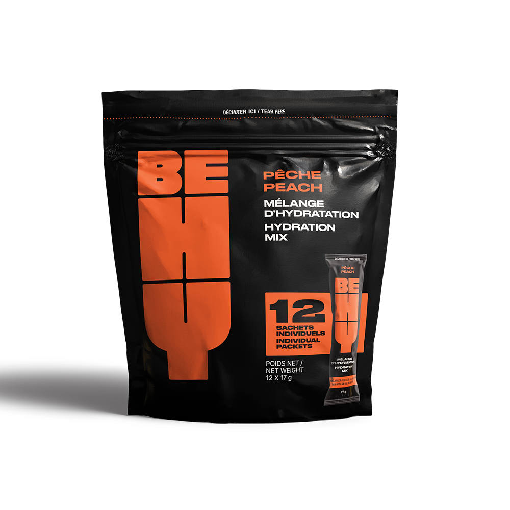 Hydration mix – 12 individual packets – Peach