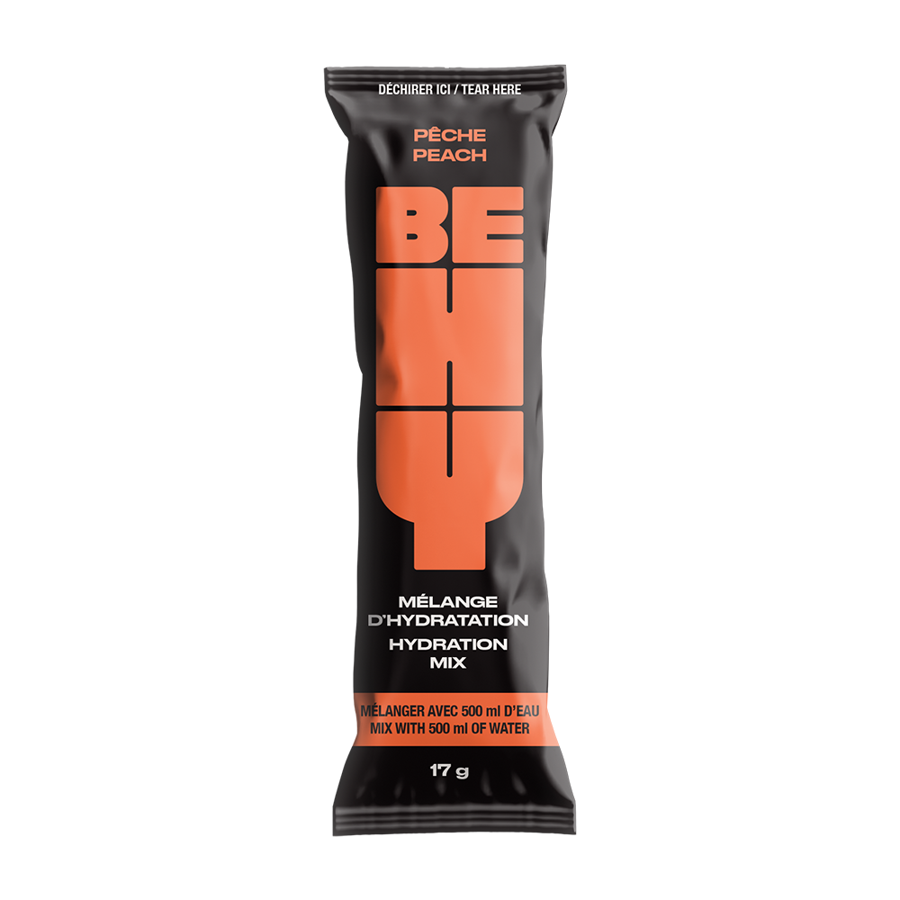 Hydration mix – 12 individual packets – Peach